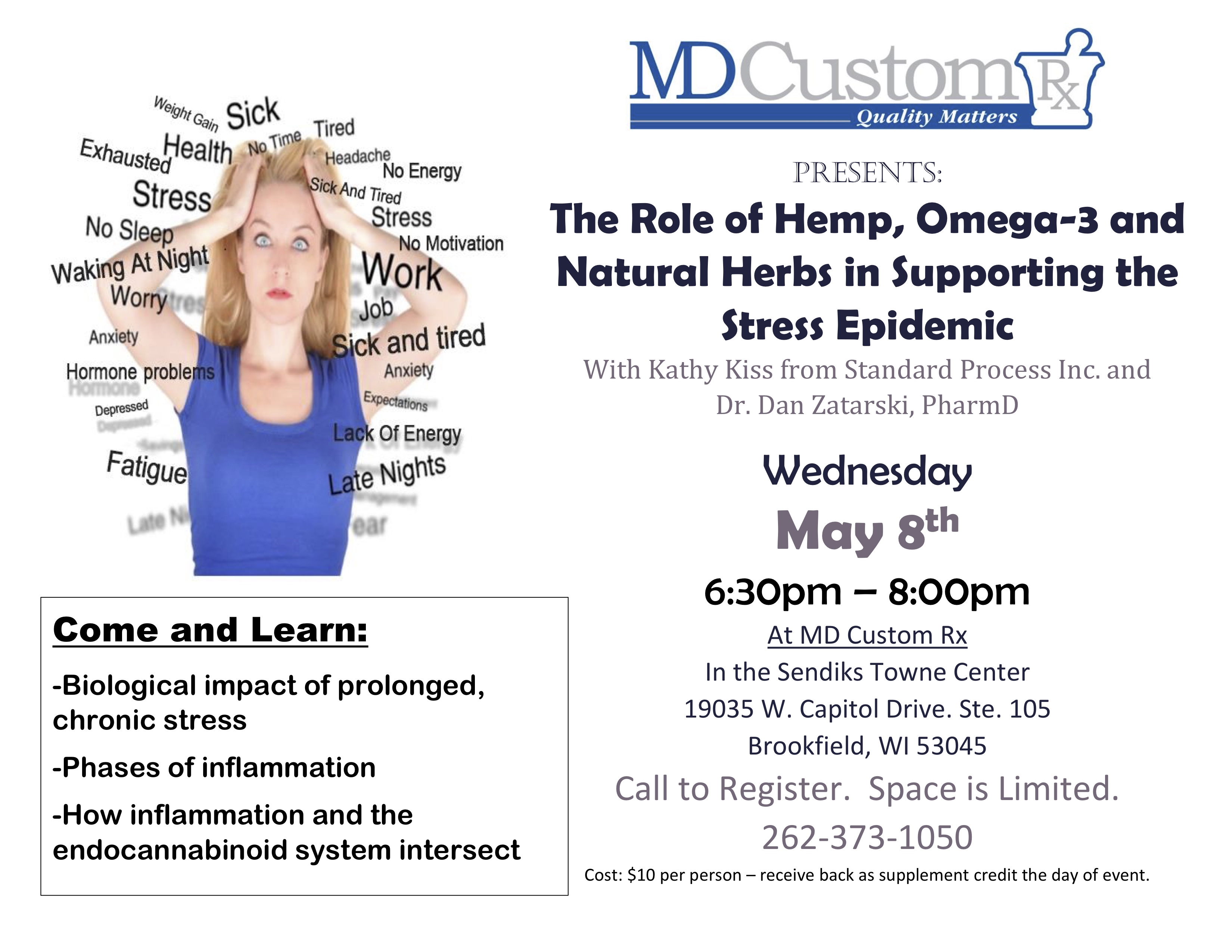 The Role of Hemp, Omega-3 and Natural Herbs in Supporting the Stress Epidemic